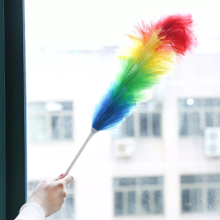 Colorful Feather Duster | Microfiber Duster Cleaning | Dusting Stick | Dusting Brush by Your Brand
