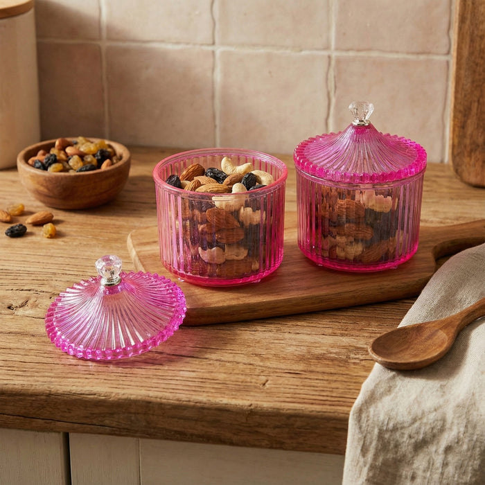 Transparent Storage Jars