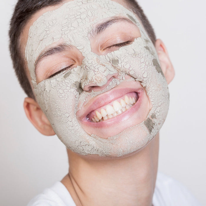 Natural face clay