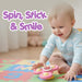 Colour Baby Spinner Toy Set – Suction Cup Sensory Spin Toys (3 Pc Set) by Your Brand