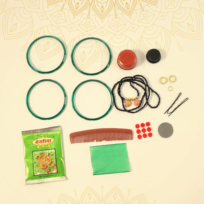 Mataji Shringar Box Complete Puja & Decoration Kit by Your Brand