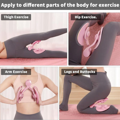 Thigh Master - Thigh and Pelvic Floor Trainer, Portable Pilates Equipment for Weight Loss and Toning