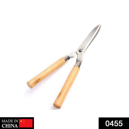 Wooden Handle Hedge Shears, Bush Clipper by Your Brand