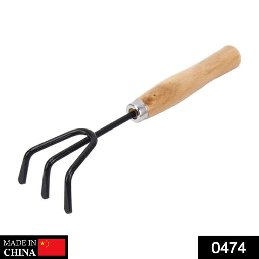 Hand Cultivator (Steel, Black) by Your Brand