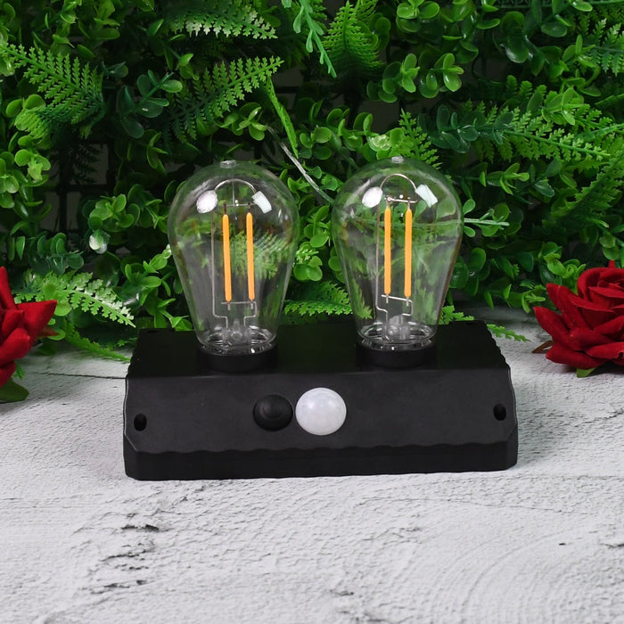 Solar Double LED Bulb Lamp YT-819- 2W (1 Pc) by Your Brand