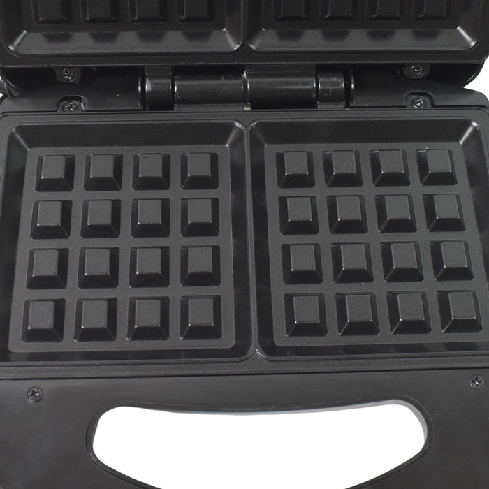 Sandwich Maker – Makes 2 Square Sandwiches, Non-Stick Plates, Easy to Clean