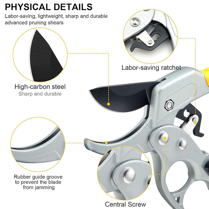 Pruning Shears, Gardening Shears, Enhanced Garden Shears Pruning Machine by Your Brand