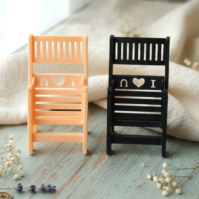 Mini Chair Shape Mobile Stand Holder (1 Pc) by Your Brand