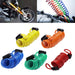 3-Digit Travel Combination Lock of Zinc Alloy, Small Safe Combination Padlock Resettable Number Lock Small Colorful Code Locks for Lockers Suitcases Luggage With Safety Lanyard Spring Coil Wire Disc Brake Lock Reminder Cable by Your Brand