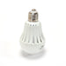 LED bulb in a lamp socket.