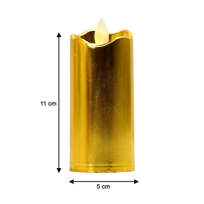 12Pc Golden Candles