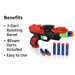 X Launcher Soft Bullet Dart Gun Toy for Kids Set by Your Brand