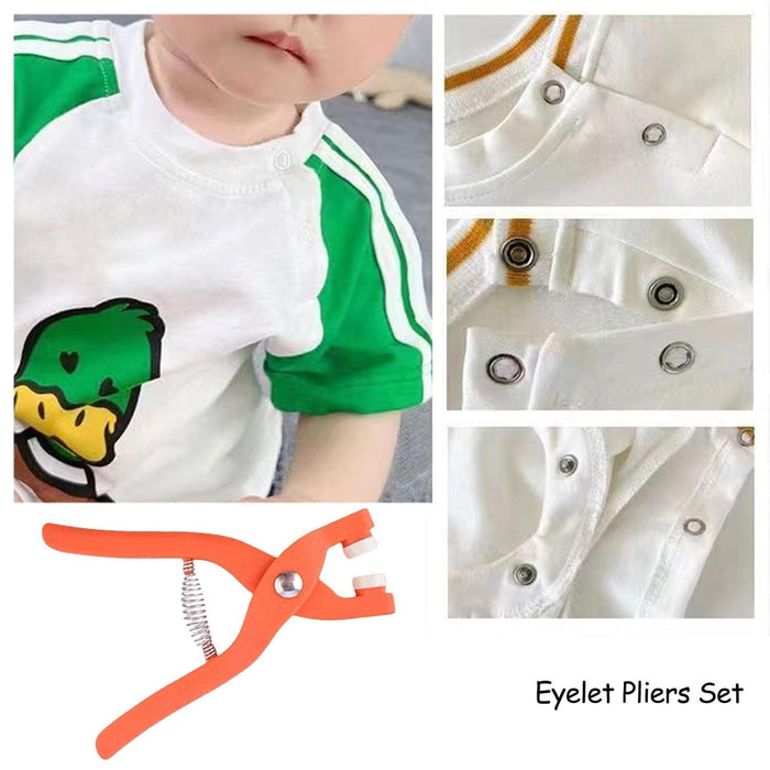 Hole Pliers Eyelets for Clothes Buckle Installation Tool for Clothing Sewing (1 Pc) by Your Brand