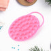 2-in-1 Silicone Soft Bristle Bath Brush by Your Brand