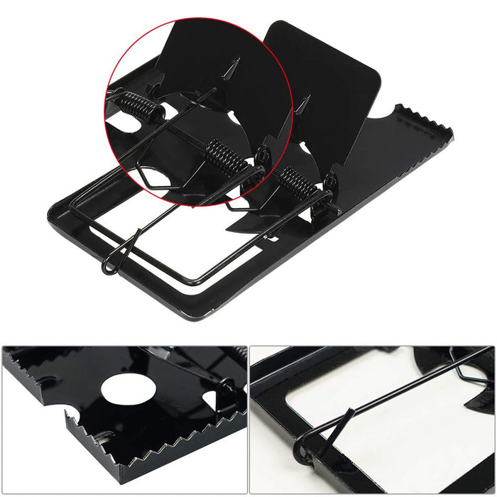 Mouse Trap Catcher Rodent Traps Mice Control Mice Snap Kill Trap (2 Pc) by Your Brand