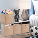 Foldable Square Storage Box (20x20 Cm / 1 Pc) by Your Brand
