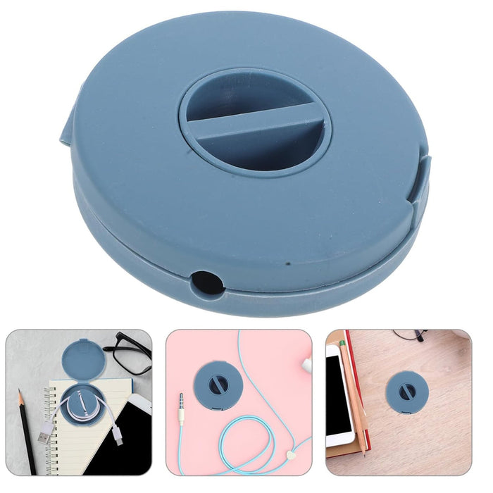 Compact Plastic Cable Organizer Case (1 Pc) by Your Brand