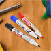 Whiteboard Marker Set (Blue, Black, Red) with Board Duster - Pack of 4 by Your Brand