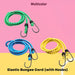 Multicolor Luggage Strap (1 Pc / Mix Color) by Your Brand