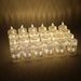 Set of 24 LED Flameless Candles