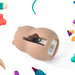 Cartoon Shape Pencil Sharpener with Built-In Eraser (1 Pc) by Your Brand
