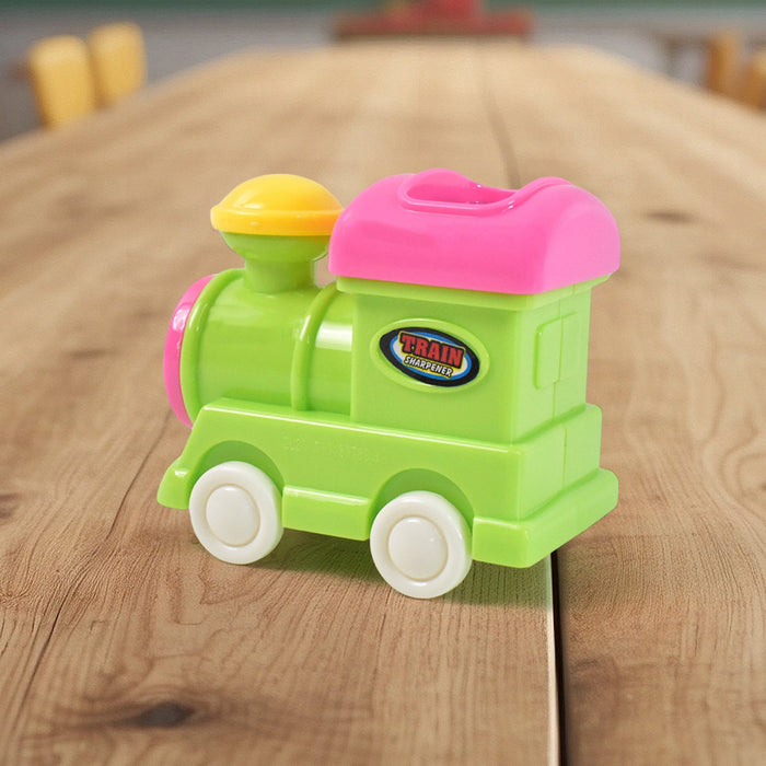Train Double Hole Pencil Sharpener (1 Pc) by Your Brand