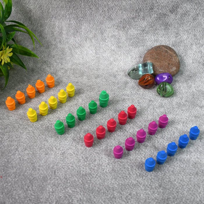 Pencil Top Eraser Rubber Erasers (1 Pc / Mix Color) by Your Brand