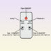  Electric Fan Desktop Double-Head Powerful Air (1 Pc / With - alternative angle