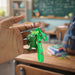 Cute Dinosaur Cartoon Keychain with Silicone Strap (1 Pc) by Your Brand