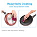 Kitchen Scrubber Pads for Utensils / Tiles Cleaning (Pack of 4) by Your Brand