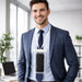White Waterproof Phone Pouch Bag, Mobile cover (1 Pc) by Your Brand