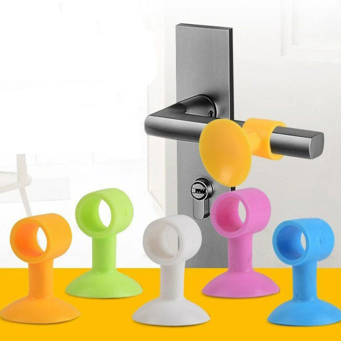 Door Stopper Mini Anti-Collision Silicone Door Handle Crash Pad (Pack of 100Pc) by Your Brand