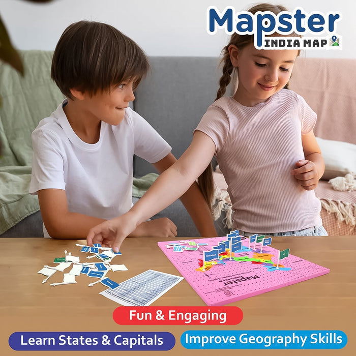Aditi Mapster India Map EVA Foam Puzzle Set by Your Brand