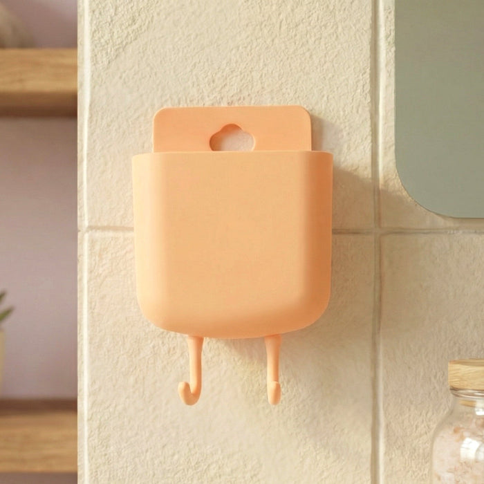 Multi-Purpose Plastic Wall Mounted Mobile Charging Holder (1 Pc) by Your Brand