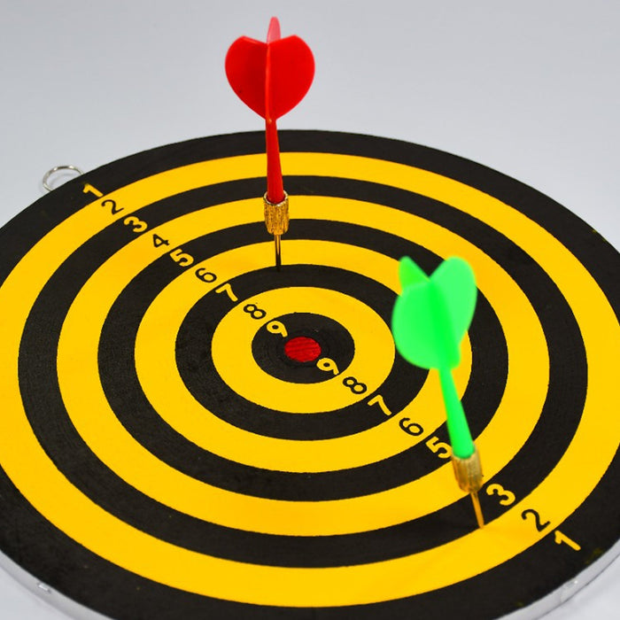 Small Dart Board with 2 Darts – Sports & Indoor Game for Kids by Your Brand