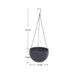 Plastic Hanging Flower Pot and Flower Pot with Chain (6 Pc) by Your Brand