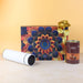 Effete Coffee Almonds Gift Hamper, Golden Rose With Bottle (3 Pc Set), Mix Color by Your Brand