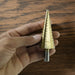 3X Large HSS Steel Step Cone Drill Titanium Bit Set Hole Cutter (4-32, 4-20, 4-12mm) by Your Brand
