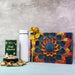 Effete Kulfi Almonds Gift Hamper, Golden Rose With Bottle (3 Pc Set), Mix Color by Your Brand