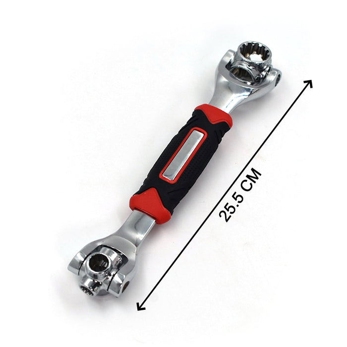 48 in 1 Universal Socket Wrench – 360° Fixed Square, Hex & Torx Hand Tool by Your Brand