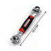 48 in 1 Universal Socket Wrench – 360° Fixed Square, Hex & Torx Hand Tool by Your Brand