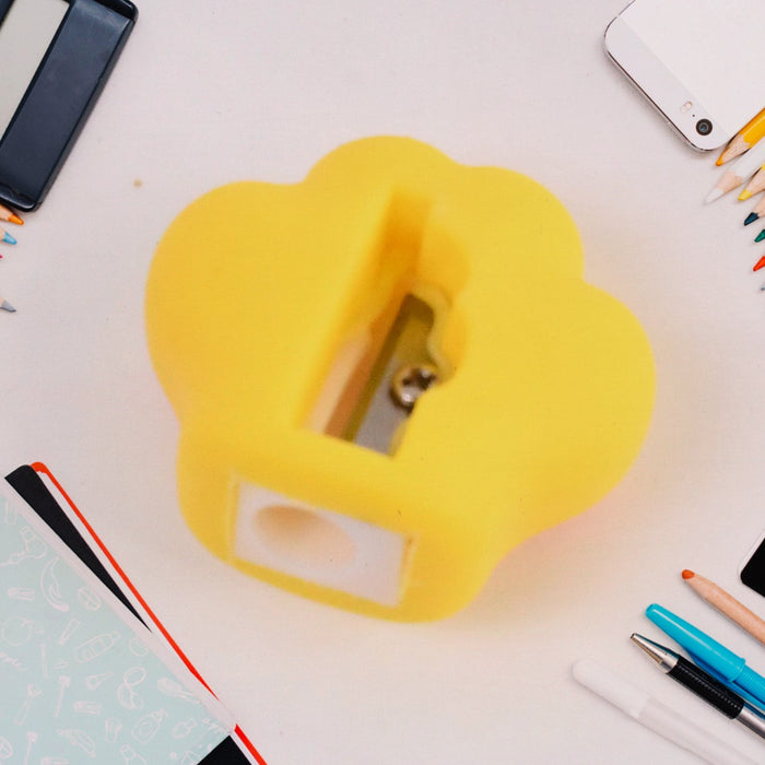 2 in 1 Pencil Sharpener & Eraser for Kids, Fancy Sharpeners by Your Brand