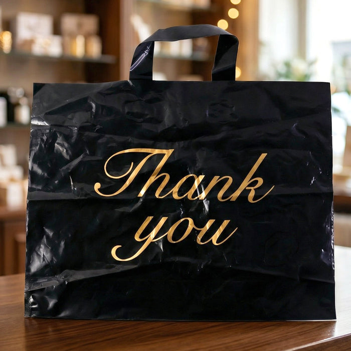 Premium Thank You Printed Carry Bag (25×34 Cm, 1 Pc) by Your Brand