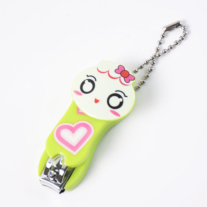 Cute Cartoon Nail Clipper with Keychain Portable Nail Cutter (1 Pc) by Your Brand
