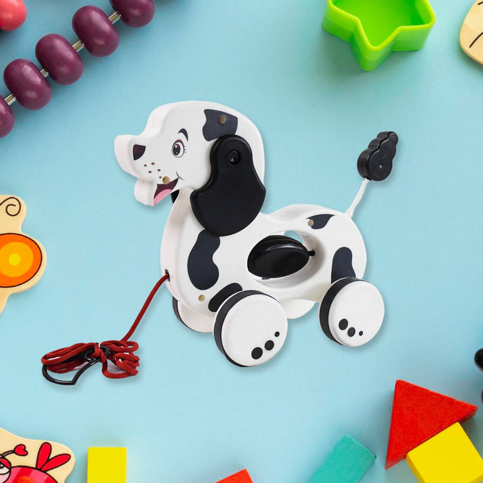 Dog Pull Along Toddler Toy with Attractive Design (1 Pc) by Your Brand