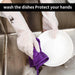 Forest Charm Rubber Gloves