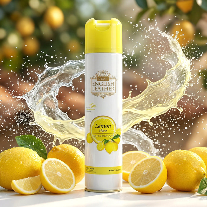 Next Premium English Leather Lemon Air Freshener Spray 220 ML by Your Brand