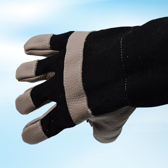 Gloves Gardening Gloves for Men Women Leather Gloves Heavy Duty Gloves (1 Pair) by Your Brand