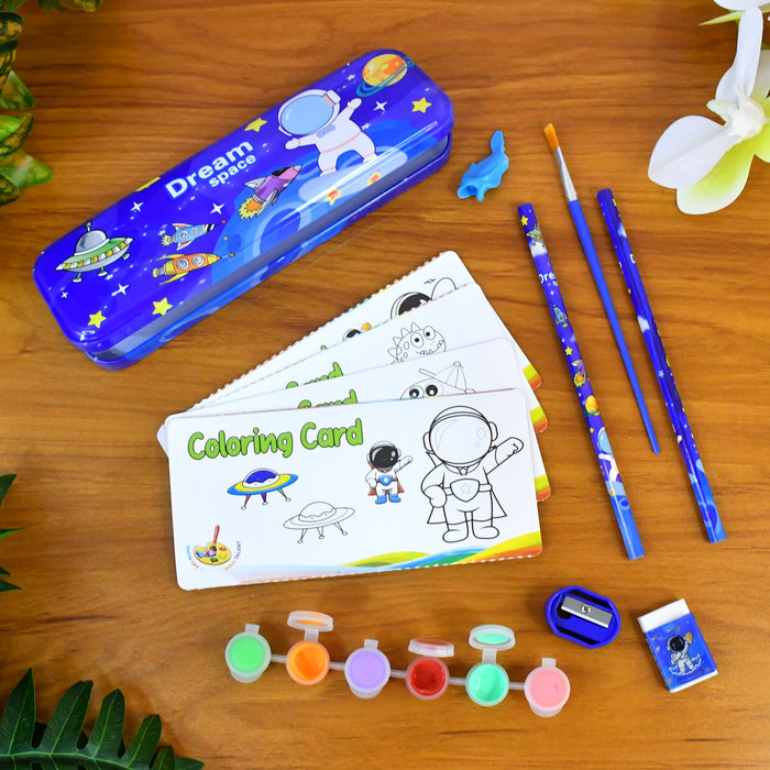 Space Theme Kids Stationery Gift (1 Set) by Your Brand