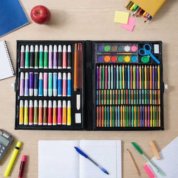 130 Piece Approx Complete art and drawing color kit by Your Brand